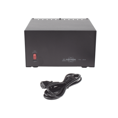 Astron RS-20A-220 Fuente de poder 20 AMP 220V Recomendada para radios de hasta 50W de potencia Precio + iva