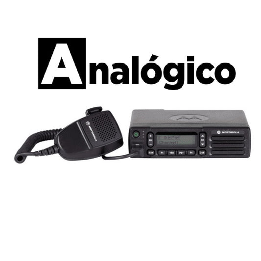Motorola DEM™400 VHF 136-174 MHz 64CH analógico 45W Radio móvil con pantalla alfanumérica, diseñados para el chofer de todos los días, pensados para durar Precio +iva