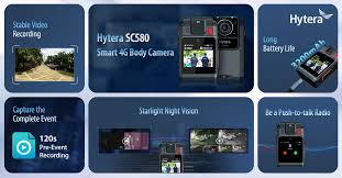 Hytera SC580 - Bodycam Inteligente y Radio PoC “Hytera SC580: Entrena sin límites. Captura cada detalle, escucha cada momento.” Precio +iva
