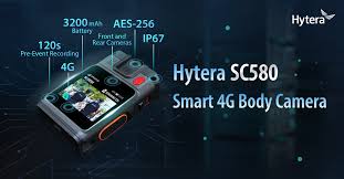 Hytera SC580 - Bodycam Inteligente y Radio PoC “Hytera SC580: Entrena sin límites. Captura cada detalle, escucha cada momento.” Precio +iva
