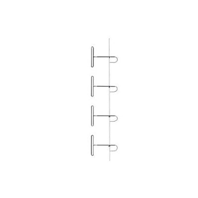 Telewave ANT150D6-9 VHF 138-174 Mhz tipo 4 Dip. cerrados de aluminio ganancia 6 dBd/9 dBd para montaje EX-RDD5451A conector N-M Precio + iva incluido (Importación 10-12 semanas)