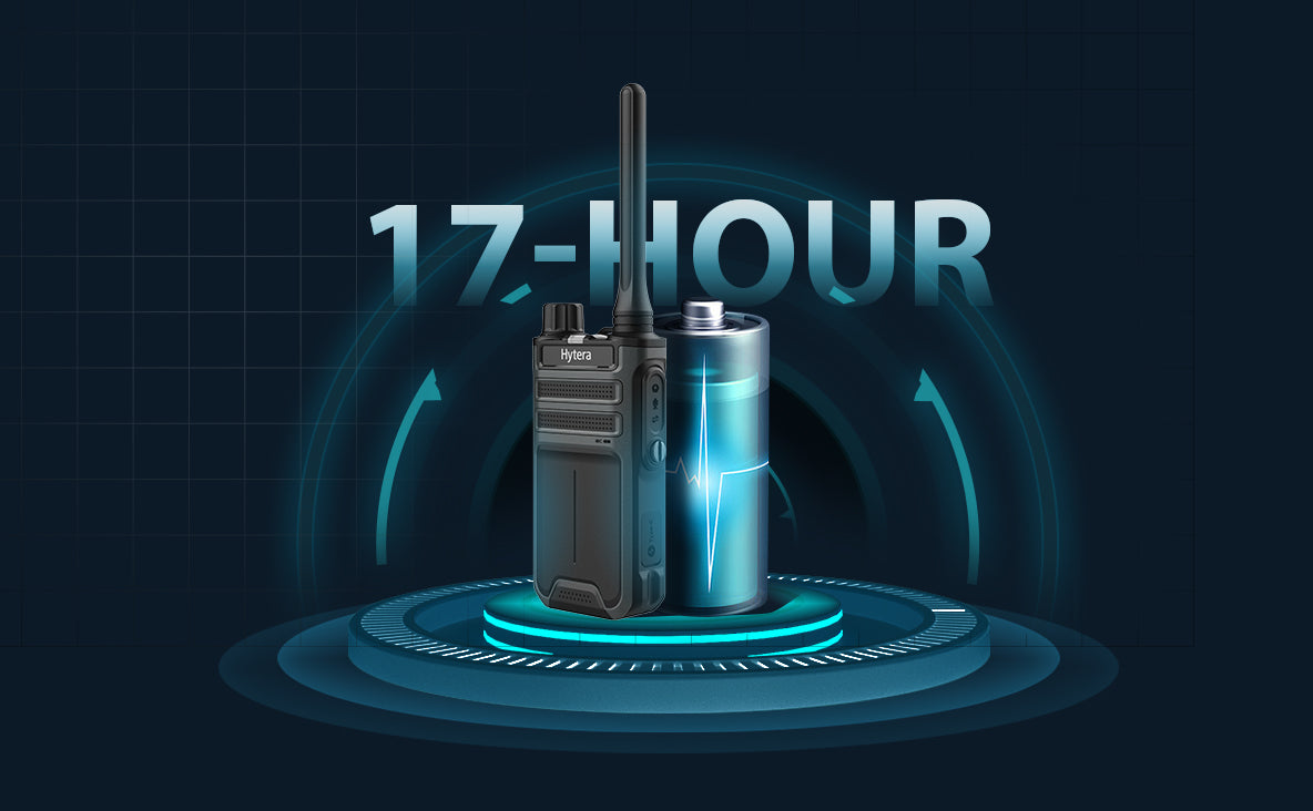 Hytera AP516 VHF 136-174 MHz 32CH analógico 5W Radio portátil Analogico con potente audio para negocios y seguridad "Less is More" Precio + iva