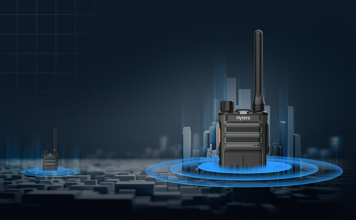 Hytera AP516 VHF 136-174 MHz 32CH analógico 5W Radio portátil Analogico con potente audio para negocios y seguridad "Less is More" Precio + iva