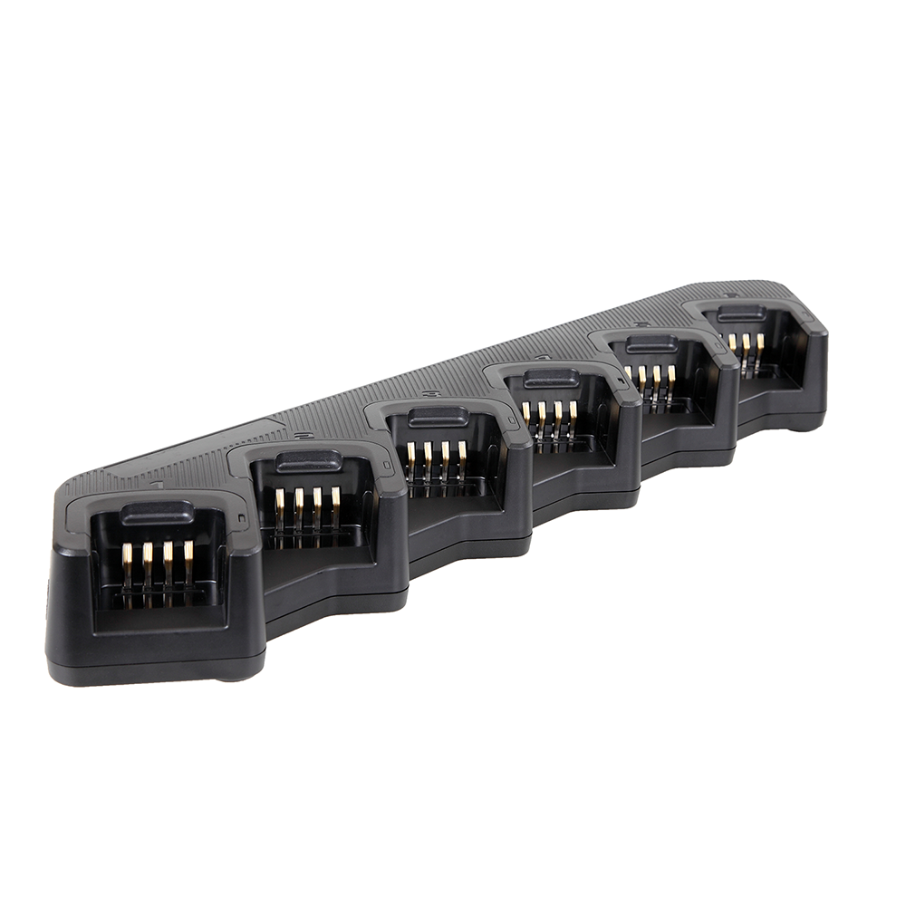 Hytera MCA08 Cargador de seis unidades con adaptador de corriente incluido para las series AP5, BP5, PD4, PD5, PD6, PD7, PT5 y PD985 Precio + iva
