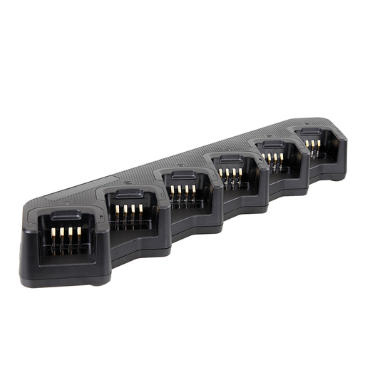 Hytera MCA08 Cargador de seis unidades con adaptador de corriente incluido para las series AP5, BP5, PD4, PD5, PD6, PD7, PT5 y PD985 Precio + iva