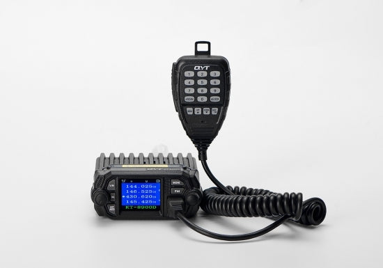 QYT KT-8900D UHF 400-480/VHF 136-174 Mhz 200CH Analogico 25W Radio Móvil o Base Dual band Precio + iva