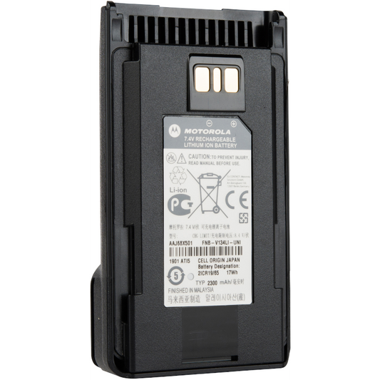 Motorola AAJ68X501 Batería de iones de litio FNB-V134LI-UNI de 2300 mAh (solo cargador VAC-UNI) para Motorola Vertex VX-261, VX-264 EVX-261, Precio + iva