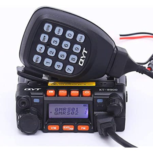 QYT KT8900 UHF 400-480/VHF 136-174 Mhz 200CH Analogico 25W Radio Móvil o Base Dual band Precio + iva