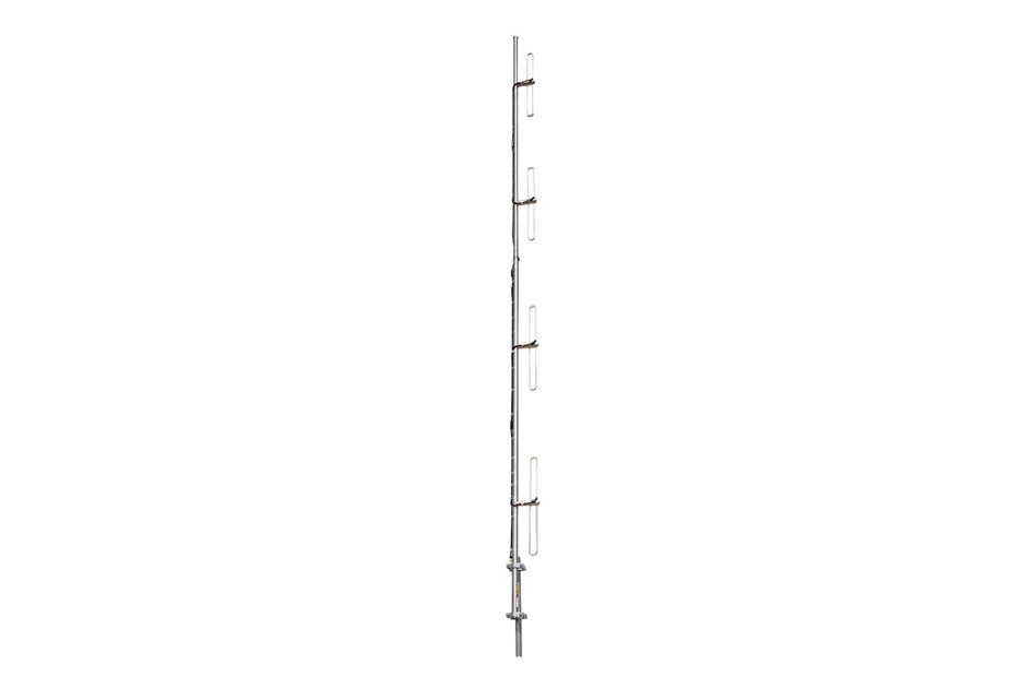 Andrew DB224C VHF 164–174 MHz Omnidireccional 8.1 Ganancia, dBi 4 dipolos cerrados de aluminio, con montaje DB365OS, conector N-M (Por cotizar a pedido por importación 10-12 semanas)
