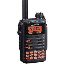 Yaesu FT-70DR Radio portátil de banda dual Analogico y Digital C4FM FDMA/FM 144/430 MHz 5W Precio +íva