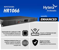 Hytera HR1066 VHF 136- 174 Mhz 64CH Repetidor DMR Tier II y Análogo 5 - 50 watts, Standard version Precio +iva