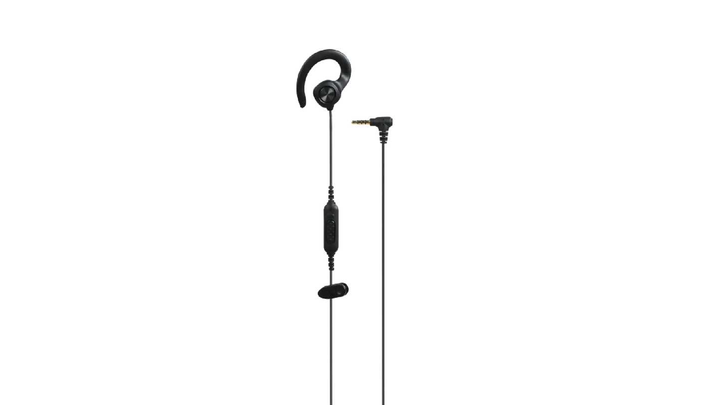 Hytera EHS26R Auricular estilo C con micrófono/PTT en línea para P30 / PNC360 / PNC380 / PNC460 / PNC560 Precio + iva