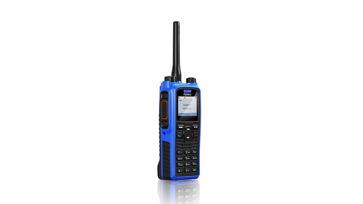 Hytera PD796Ex VHF 136-174 MHz 1024CH DMR Tier II Digital y Analogico 5W One watt output power, with GPS, with mandown,DMR Tier II and analogue conventional mode Precio +iva