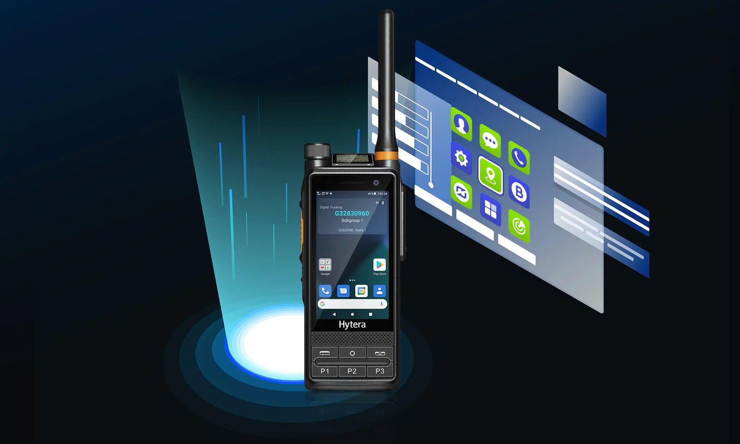 Hytera PDC680 VHF 136-174MHz Digital DMR/LTE Android PoC 1W/5W Radio dual multimodo combina DMR de misión crítica y un smartphone Precio + iva