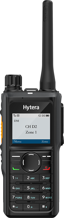 Hytera HP686 UHF1-2 400-527MHz 1024CH Digital y Analogico 4W Radio Digital Analogico con Man- down, GPS, Bluetooth con pantalla LCD Precio + iva