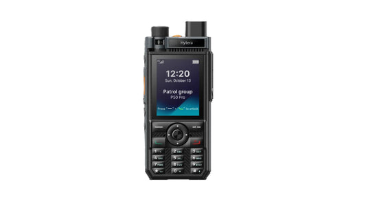 Hytera P50 PRO Radio PoC PTT over cellular y Smartphone Si tu equipo trabaja en ambientes exigentes, con turnos largos y necesita comunicación confiable y robusta Precio + iva