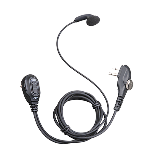 Hytera ESM12 Manos libres con PTT y micrófono en línea, con VOX (negro) BD506 PD506 PD505 PD565 TC518 TC610 BD615 PD406 Precio + iva