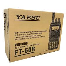 Yaesu FT-60R VHF/UHF108-520 MHz/700-999,999MHz 1000CH 5W Radio portátil analogico dual band identificación automática de emergencia (EAI), CTCSS/DCS, EPCS Vertex Standad WIRES Precio +iva