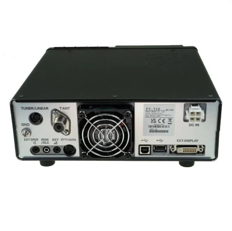 Yaesu FT-710 AESS Radio Móvil/Base 100W HF/50MHz SDR con FPGA y AESS, Pantalla TFT Táctil de 4.3", DVI-D, USB, SD, incluye altavoz SP40, Sintonizador Automático Precio + iva