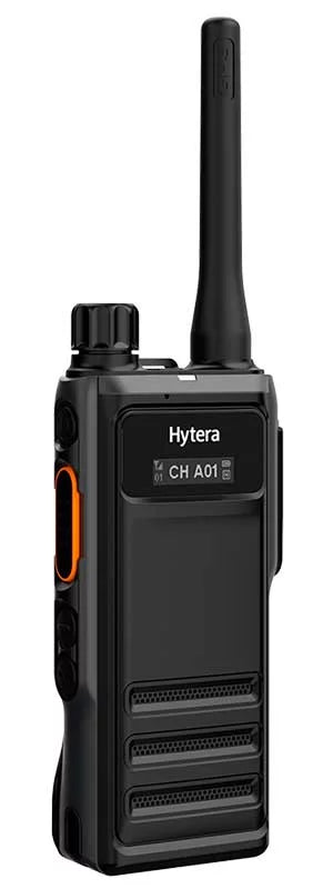 Hytera HP606 VHF 136-174MHz 1024CH Digital y Analogico 5W Radio digital DMR Tier II para Industrias con GPS Man Down Bluetooth, Pantalla OLED Precio +iva