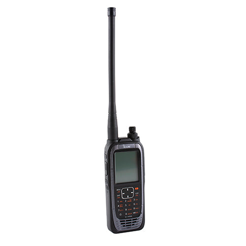 ICOM IC-A25N 300CH 6W Transceptores VHF de Banda Aérea Potente radio de banda aérea de 6W (PEP) con GPS y Bluetooth® integrados Precio + iva
