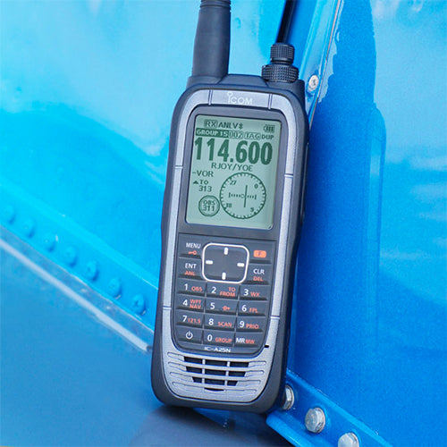 ICOM IC-A25N 300CH 6W Transceptores VHF de Banda Aérea Potente radio de banda aérea de 6W (PEP) con GPS y Bluetooth® integrados Precio + iva