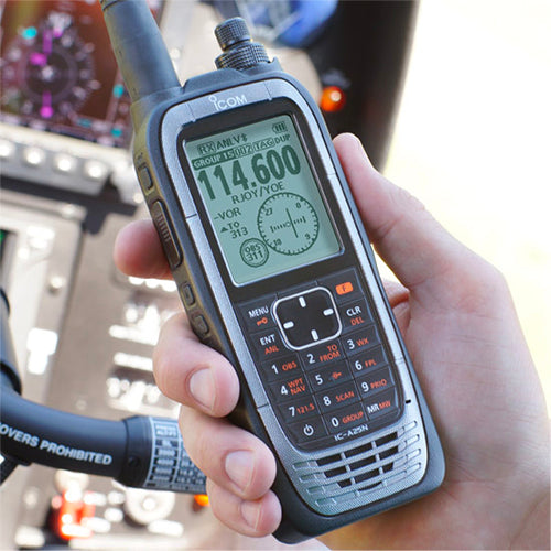ICOM IC-A25N 300CH 6W Transceptores VHF de Banda Aérea Potente radio de banda aérea de 6W (PEP) con GPS y Bluetooth® integrados Precio + iva