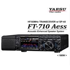 Yaesu FT-710 AESS Radio Móvil/Base 100W HF/50MHz SDR con FPGA y AESS, Pantalla TFT Táctil de 4.3", DVI-D, USB, SD, incluye altavoz SP40, Sintonizador Automático Precio + iva