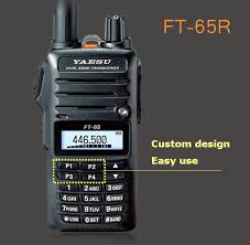 Yaesu FT-65R Doble banda VHF 136-174/UHF 400-480 Mhz 200CH 5W Radio analogico compacto y liviano IP54 MIL-810 C,D-E con batería de larga duración Precio + iva