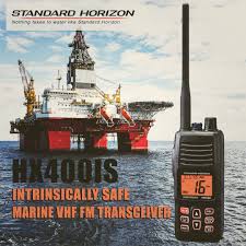 Standard Horizon HX-400IS VHF 134-174MHz 40CH LMR Analogico Intrinsecamente Seguro 5W Radio Portátil Marino Sumergible Comercial Intrínsecamente Seguro Precio + iva