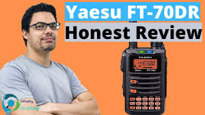 Yaesu FT-70DR Radio portátil de banda dual Analogico y Digital C4FM FDMA/FM 144/430 MHz 5W Precio +íva