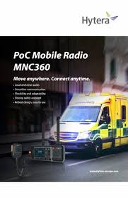 Hytera MNC360 - Radio Base Móvil PoC PTT over celular LTE Móvil | LTE | GPS "La seguridad de apretar un botón de PTT para solicitar ayuda" Precio +iva