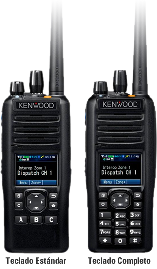 Kenwood NX-5200K2 VHF 136-174 MHz 1024CH Digital NXDN-P25-DMR-Analógico 6W Radio Multiprotocolo portátil GPS, MicroSD Con Pantalla y teclado estandard Precio +iva