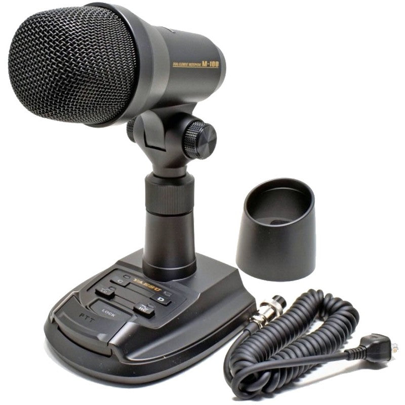 Yaesu M-100 Micrófono de base profesional para los siguientes equipos de HF; FTDX101D, FTDX101, FT-991A, FT-891 FT-710 Precio + iva