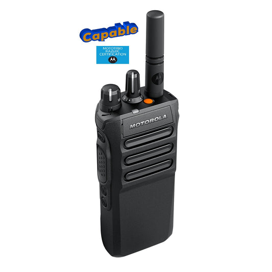 Motorola R7 MOTOTRBO™ TIA HAZLOC Capable UHF1 UHF2 400-527 Mhz 64CH Digital y Análogo Intrínseco 4W Radio digital NKP El TIA HAZLOC El superhéroe de las normas de seguridad Precio +iva