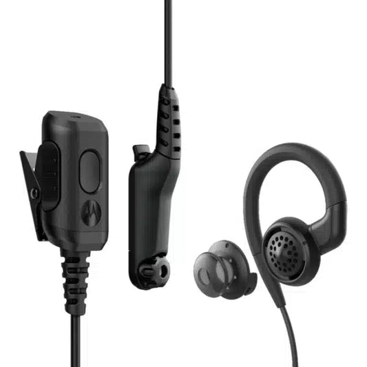 Motorola PMLN8295 Gancho para la oreja giratorio de 2 cables IMPRES™ con punta extraíble, audio alto, negro Precio + iva