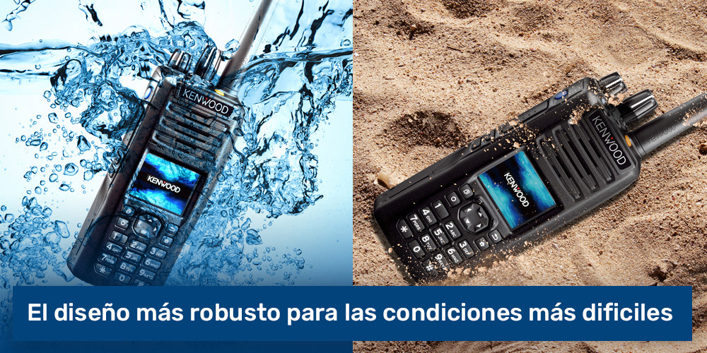 Kenwood NX-5400K2 Multi-Protocolo 800-870MHz 1024CH Digital NXDN-P25-DMR-Analógico 3W Radio multiprotocolo con Bluetooth, GPS, MicroSD teclado standard Precio +iva