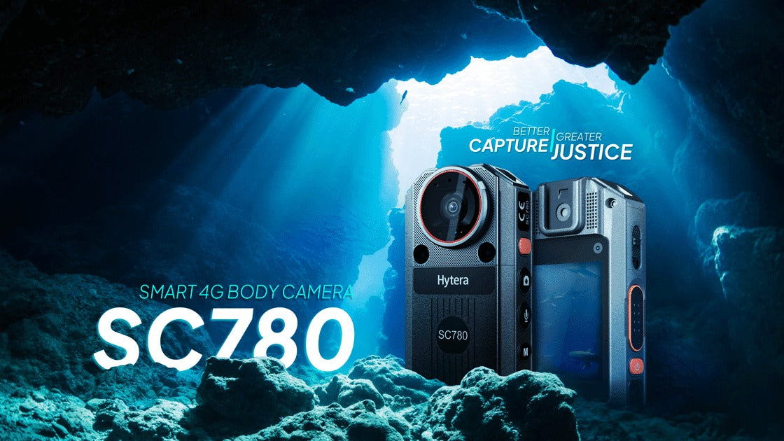 Hytera SC780 Bodycam 4G LTE y Radio PoC ptt sobre celular ideal para nueva ley de seguridad 21659 sobre guardias y vigilantes matriz de riesgo medio alto Precio + iva