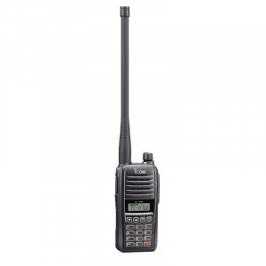 ICOM IC-A16 (Standard version, Sin Bluetooth) 200CH Memoria 6W Radio tierra-aire de 8,33/25 kHz Audio 1500 mW, IP67, MIL-STD-810-G, NOAA Alert Precio + iva
