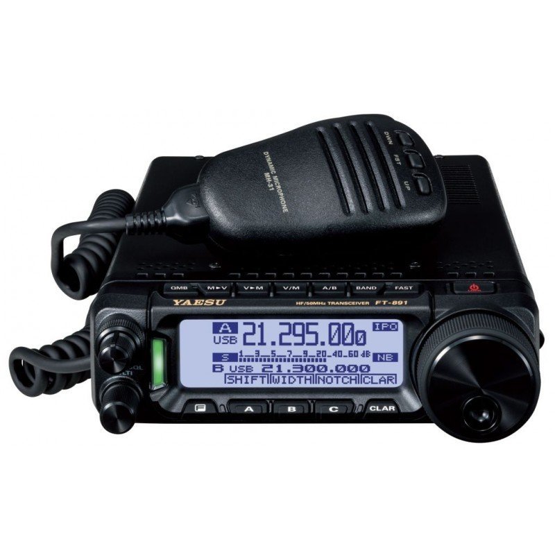 Yaesu FT-891 HF/50MHz 100W Compacto, liviano y con panel desmontable ¡Explora el Universo de la Radioafición! Precio +iva