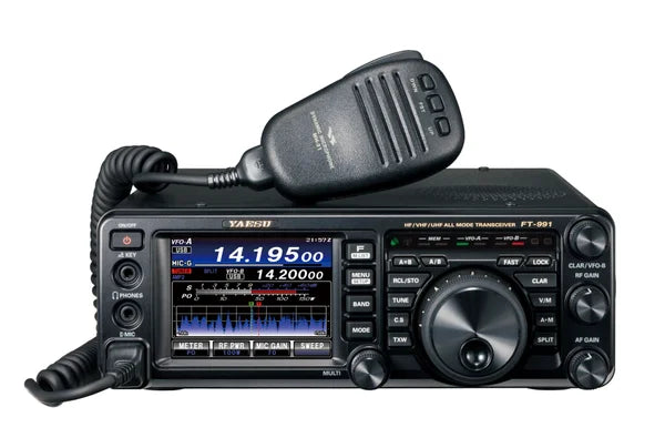 Yaesu FT-991A Radio Móvil MF/HF/VHF/UHF Multimodo y Multibanda con capacidad digital C4FM 100 vatios HF/50 mhz (50 vatios VHF/UHF) Precio +iva