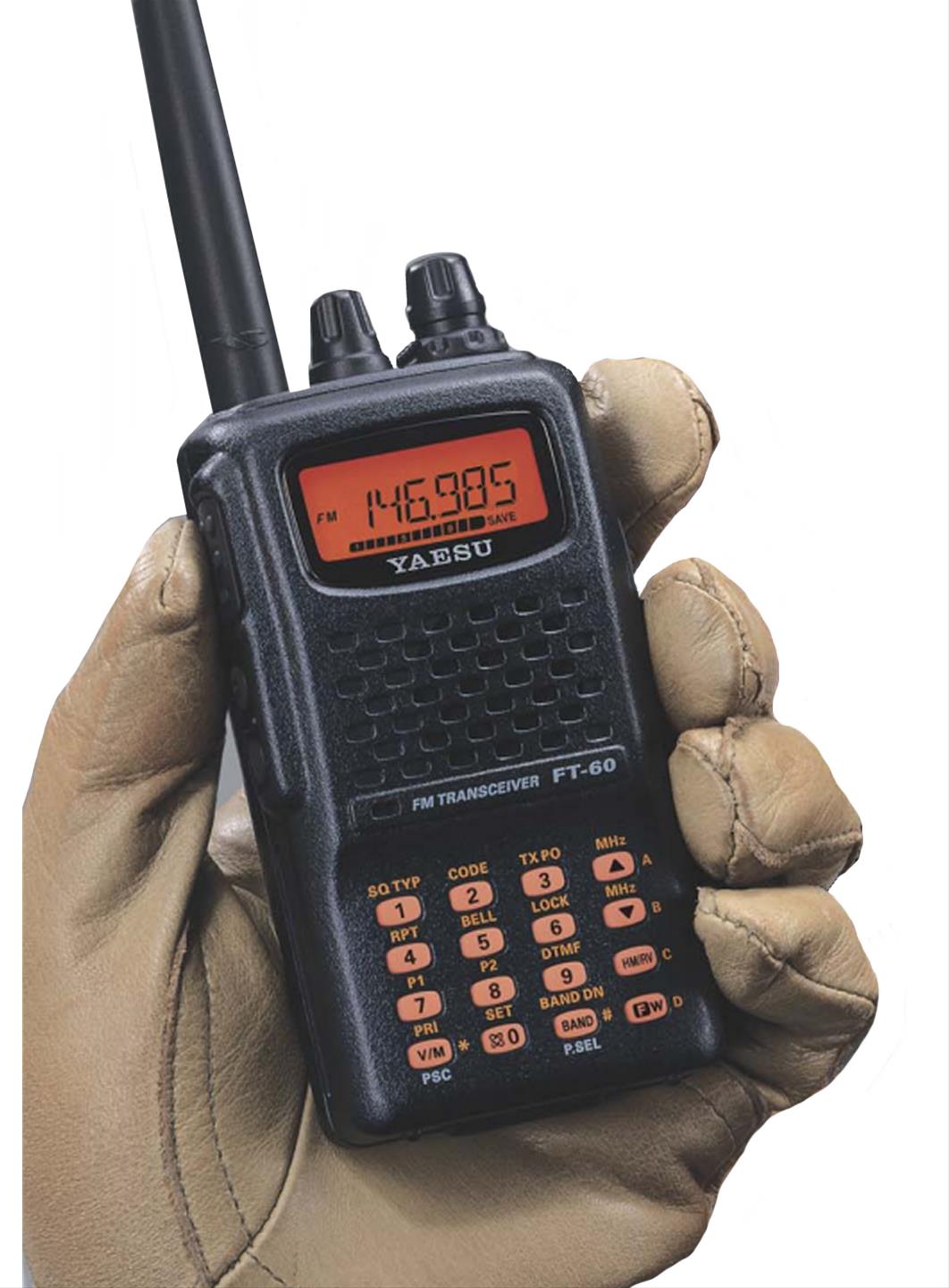Yaesu FT-60R VHF/UHF108-520 MHz/700-999,999MHz 1000CH 5W Radio portátil analogico dual band identificación automática de emergencia (EAI), CTCSS/DCS, EPCS Vertex Standad WIRES Precio +iva