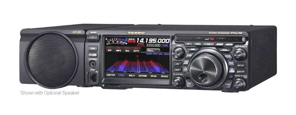 YAESU FT-DX10D Radio móvil SDR compacto HF/50MHz 100W (A pedido por importación)Precio + iva