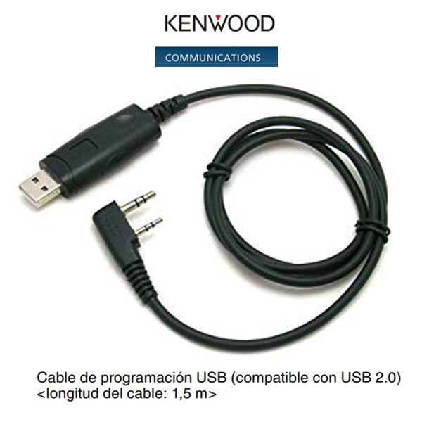 Cable de programación Kenwood