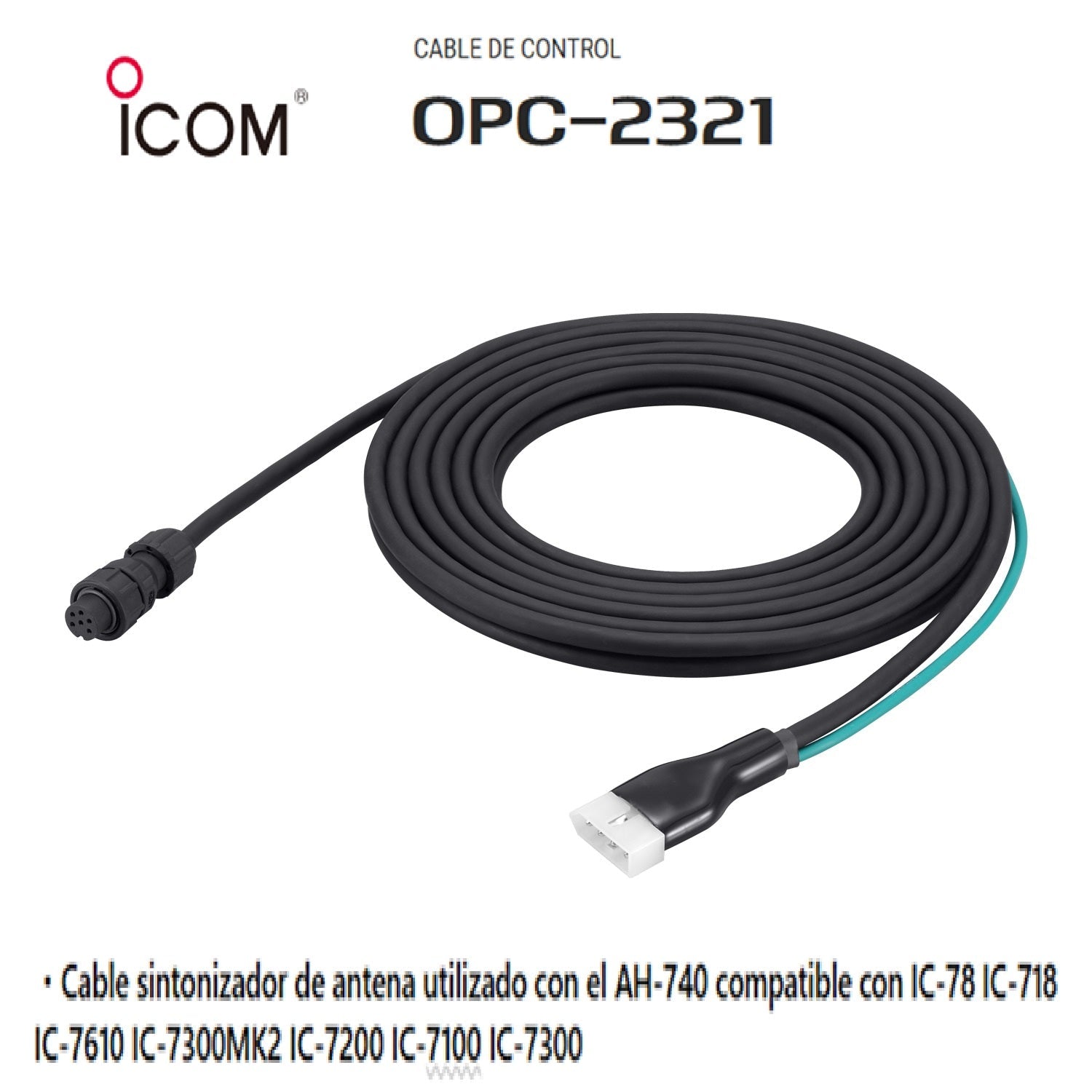 Cable sintonizador de antena ICOM