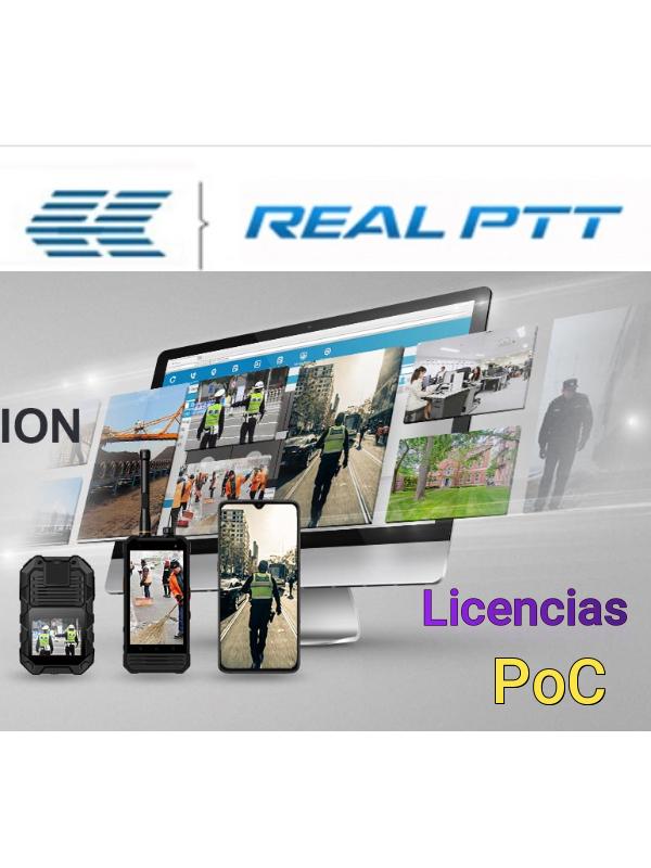 Licencia de PTT Sobre Celular PoC