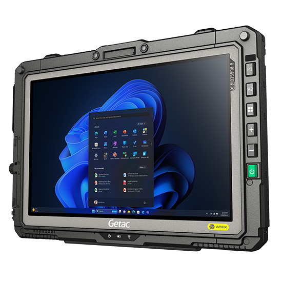 Tablet intrínsecamente seguro ATEX Getac,  Durabook,   Hytera