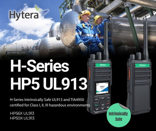 Hytera HP506 UL913 VHF 136-174 MHz 256CH Digital DMR y Analogico 5W Intrinsicamente Seguro 5W Radio Digital y Analogico, parlante antimagnetico, con cancelación de ruido IP67 Precio + iva
