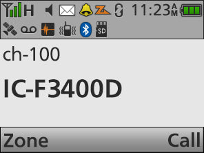 ICOM IC-F3400DS VHF 136–174 MHz 1024CH Digital IDAS™ NXDN dPMR 5W Radio digital Display with simple keypad IDAS™ (Importación directa 6-8 semanas) Precio + iva