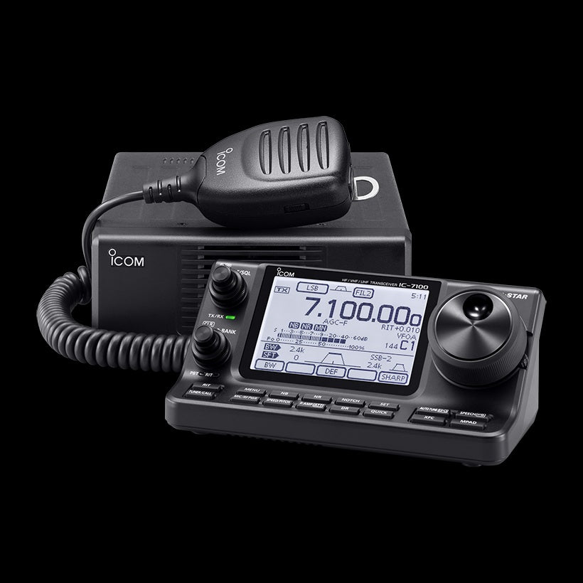 ICOM IC-7100 Radio base móvil Multimodo HF/VHF/UHF Pantalla táctil intuitiva, respuesta rápida, radio multibanda (Importación a pedido) Precio + iva